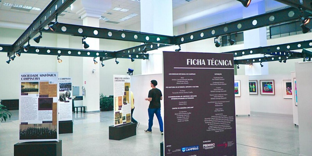 Imagem Exposição destaca história da Sinfônica de Campinas, com fotos, documentos e partituras