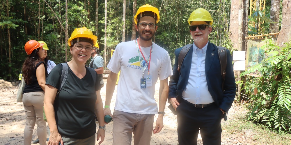 Imagem No coração da floresta, lideranças do G20 visitam o AmazonFace